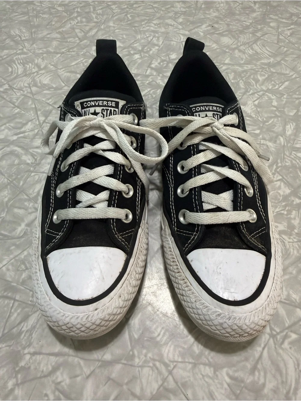 Converse Low Top Sneakers - Black & White
